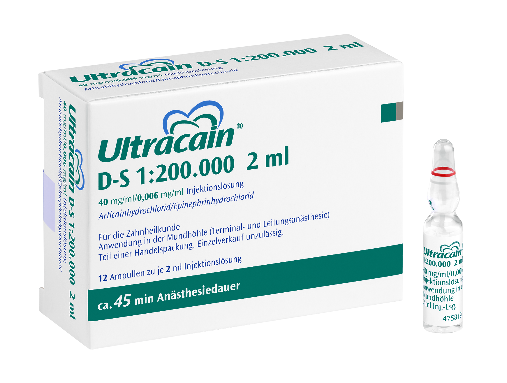 Ultracain D S 1 200000 2 ml